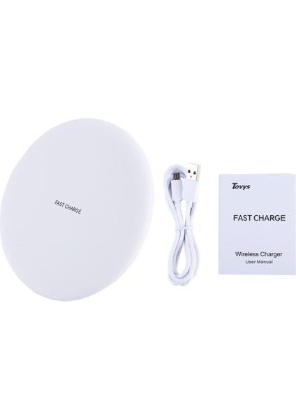 9V 1A / 5V 1A Evrensel Yuvarlak Qi Fast Wiress Charger (Yurt Dışından) indirimleri
