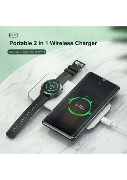 Huawei Için Rock W33 Mini Manyetik Wireses Şarj Cihazı (Yurt Dışından) fiyatları