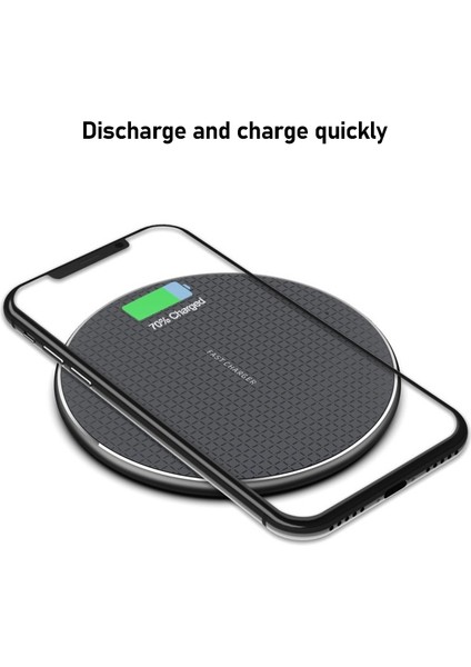 K8 30W K8 30W Alüminyum Alaşım Yuvarlak Wiress Charger (Yurt Dışından) fiyatları