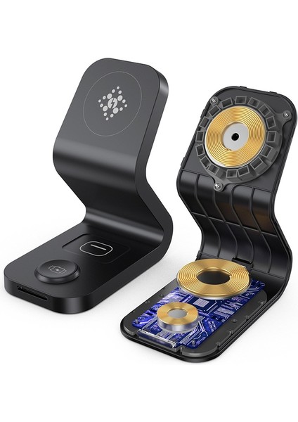 B-13 15W Maks 3, 1 Manyetik Wiress Charger (Yurt Dışından) indirimleri