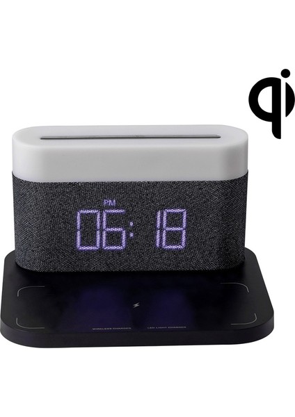 S26 3 Arada 1 Wiress Charger & Clock & Light (Yurt Dışından)