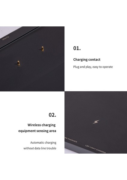 S26 3 Arada 1 Wiress Charger & Clock & Light (Yurt Dışından) fiyatları