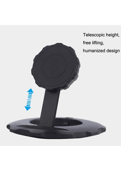 XC93 Katlanır Wiress Charger Stand, Spec: Hızlı Black (Yurt Dışından) modelleri