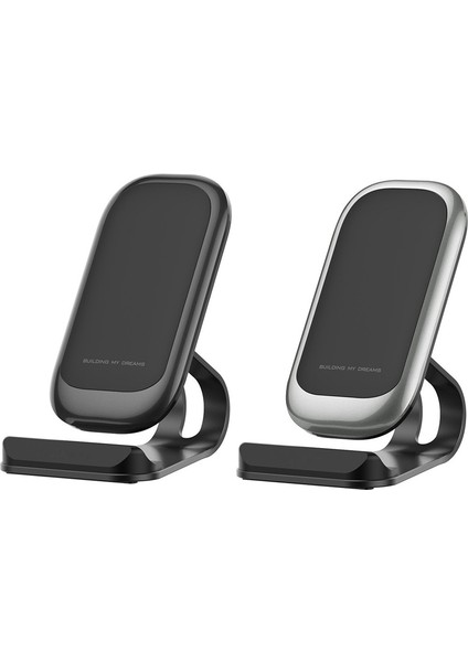 Çift Bobin Dikey Wiress Charger, Spec: Mcu (Gümüş) (Yurt Dışından) indirimleri