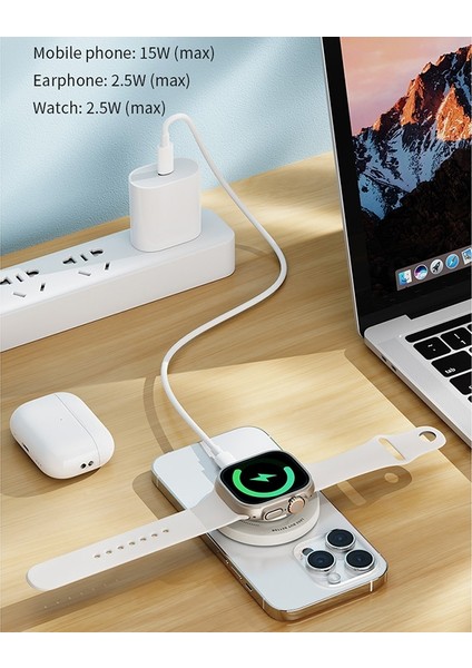 W51 Manyetik Tutucu 3 Arada 1 Wiress Charger (Yurt Dışından) fırsatları