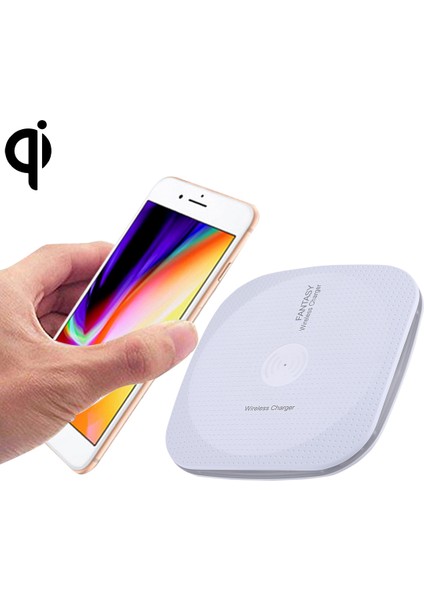 5V 1A Universal Square Qi Fast Wiress Charger (Yurt Dışından)