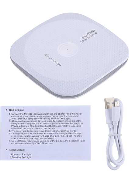 5V 1A Universal Square Qi Fast Wiress Charger (Yurt Dışından) indirimleri