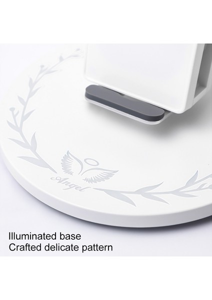 10W Dikey Ang Kanatları Aydınlatma Tabanı ile Wiress Charger (Yurt Dışından) indirimleri