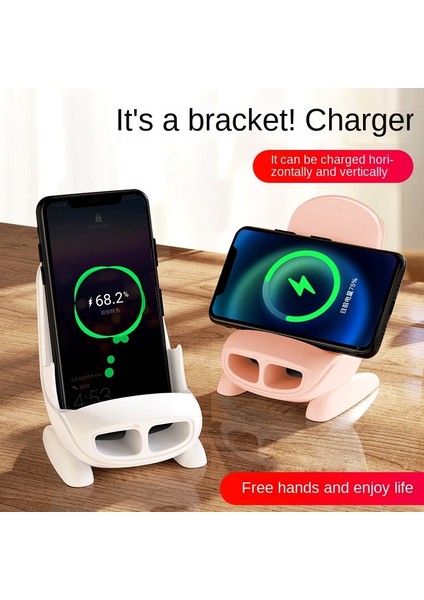 Telefon Kablosuz Şarj - Çok Renkli (Yurt Dışından) fiyatları