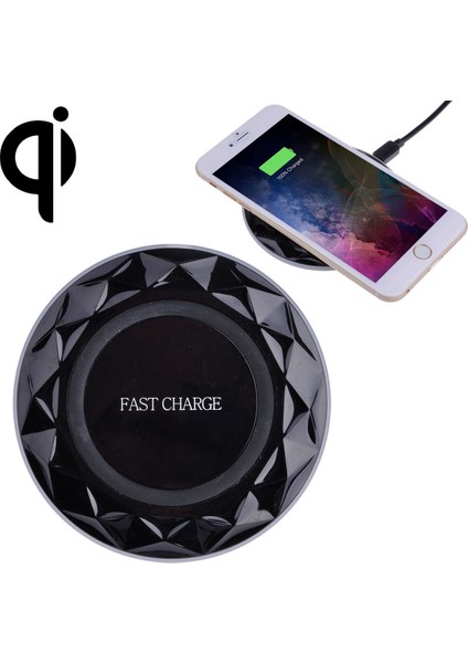 1m Qi Standart Hızlı Şarj Wiress Charger (Yurt Dışından)