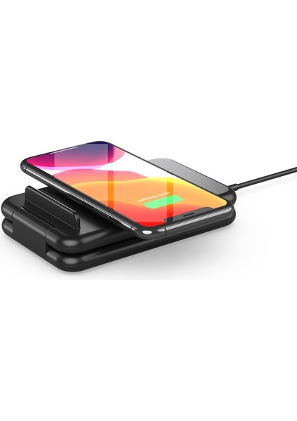 15W 3'ü 1 Katlanabilir Qi Fast Wiress Charger (Yurt Dışından) modelleri