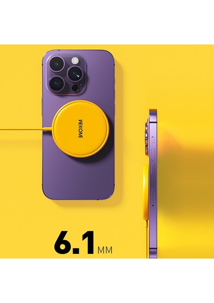 WP-U166 15W Manyetik Wiress Charger (Yurt Dışından) fırsatları