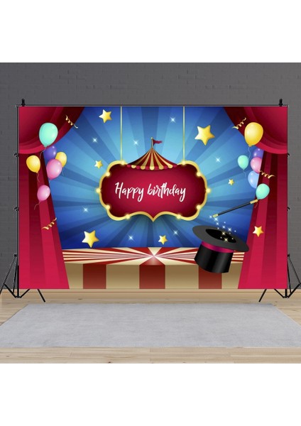 GZPLZ-150 x 100CM Sirk Fotoğrafçılığı Arka Plan Bezi MDT03782 (Yurt Dışından)