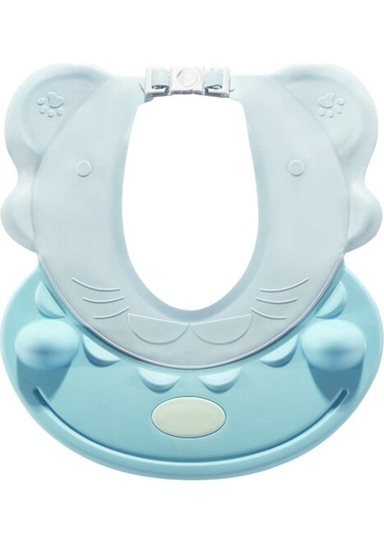 Bebek Şampuan Kapakları Ayarlanabilir Çocuk Banyo Duş Başlığı Kulak Koruyucu Baş Örtüsü (Yurt Dışından)