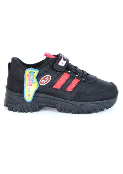 Bolimex 5090 Siyah - KırmızıKışlık Erkek Çocuk Spor Ayakkabı