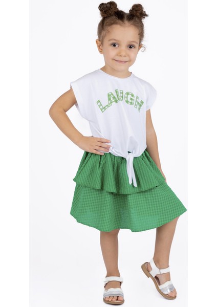 Kız Çocuk Önü Bağlamalı Bluz indirimleri