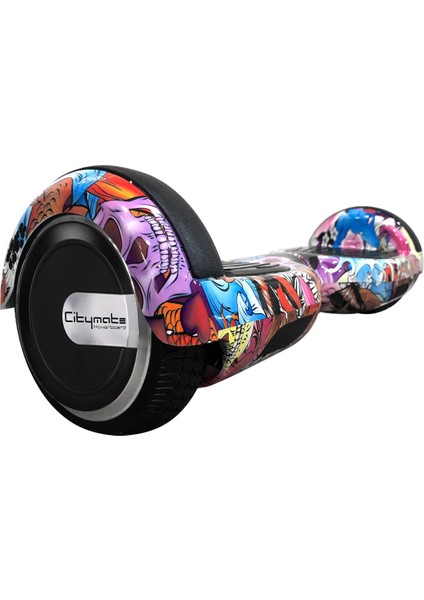 Smart Balance N3S Elektrikli Kaykay Hoverboard 6.5 Inch Grafity Desenli 18