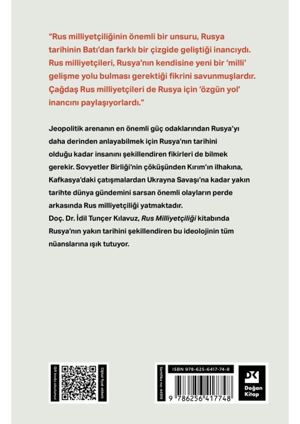 Rus Milliyetçiliği - Idil Tunçer Kılavuz fiyatları