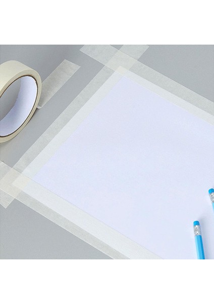 Kağıt Bant Boya Badana Duvar Parke Leke Iz Damla Yapışkan Maskeleme Bandı 36MM x 25METRE indirimleri