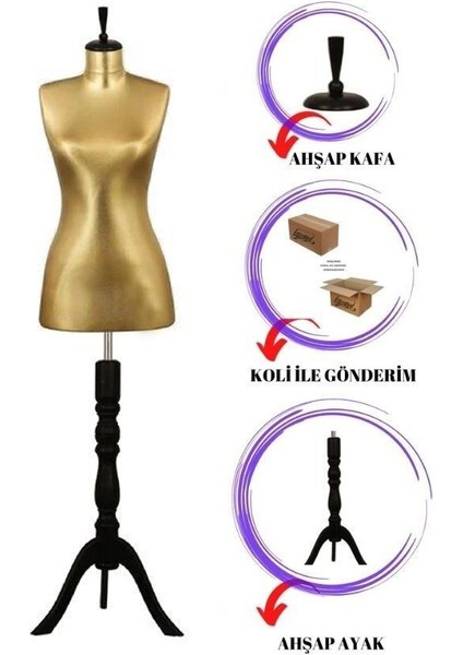 36 Beden Iğne Batabilen Terzi Mankeni