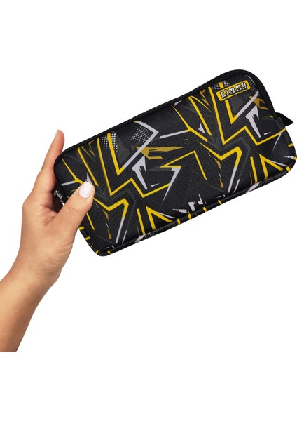 Kalem Kutusu Siyah Kamuflaj Kalemkutu Vegan Deri Iki Bölmeli Kalemlik fırsatları