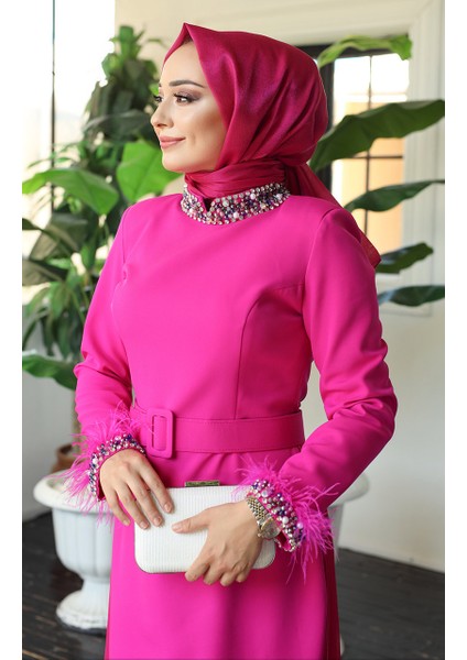 Abiye W2765 Fuşya fırsatları