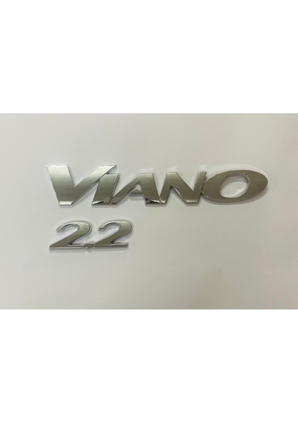 Mercedes W639 Viano 2004 - 2014 Viano 2.2 Arka Bagaj Yazısı Krom