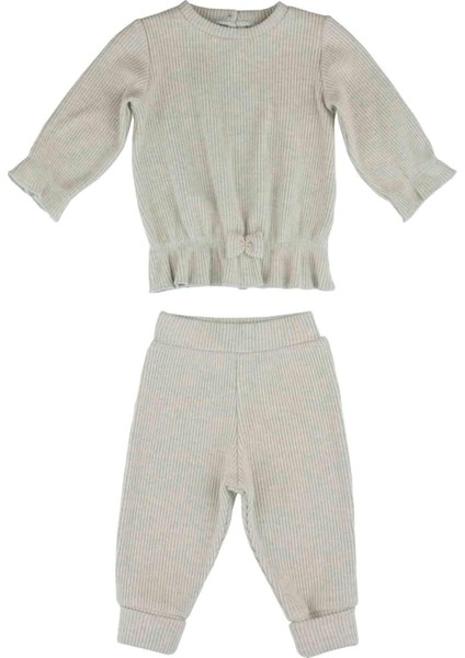 Kız Bebek Fırfır Detaylı Takım modelleri