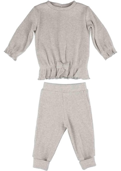 Kız Bebek Fırfır Detaylı Takım indirimleri