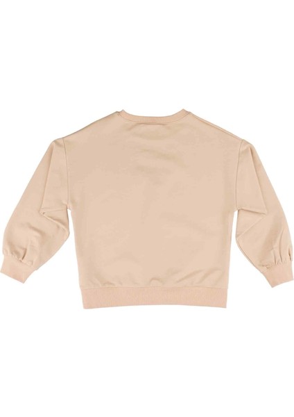 Kız Çocuk Baskılı Sweatshırt BK22KK14050 modelleri