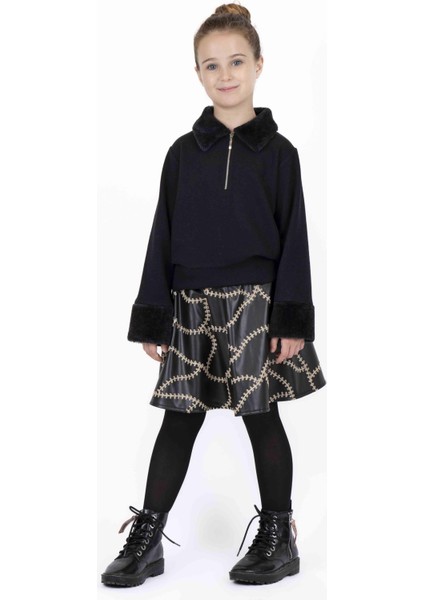 Kız Çocuk Peluş Detaylı Sweatshırt fırsatları