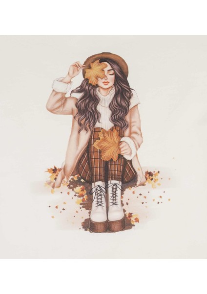 Kız Çocuk Baskılı Sweatshırt BK22KK14009 fırsatları