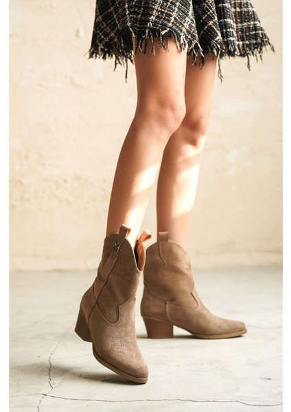 Kadın Grant Kısa Kovboy Bot - Vizon fırsatları