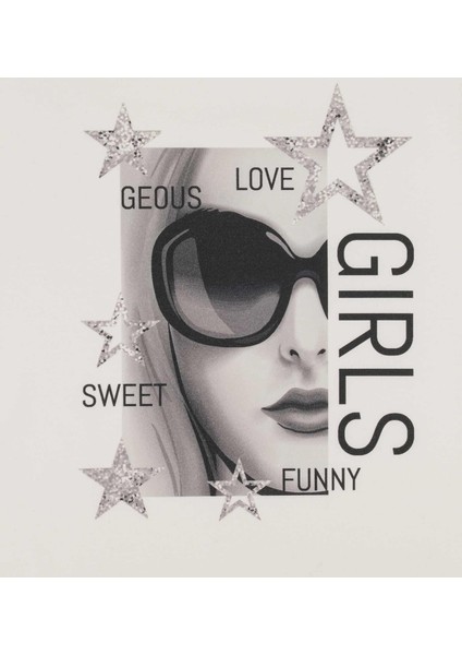 Kız Çocuk Baskılı Sweatshırt BK22KK14082 fırsatları