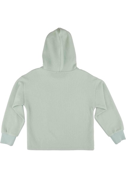 Kız Çocuk Süs Ipli Kapüşonlu Sweatshırt modelleri