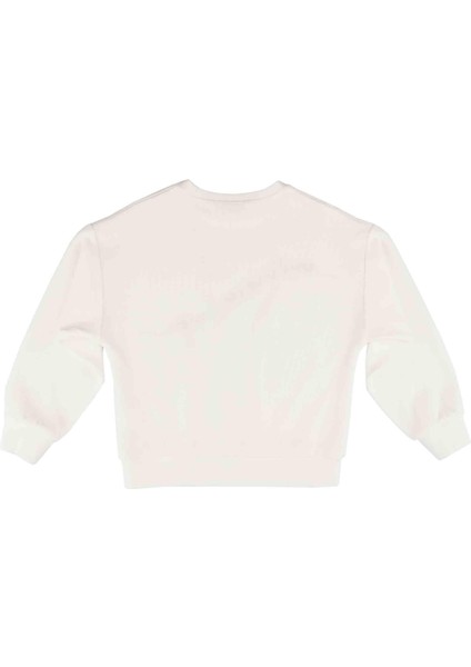 Kız Çocuk Püskül Detaylı Sweatshırt BK22KK14089 modelleri