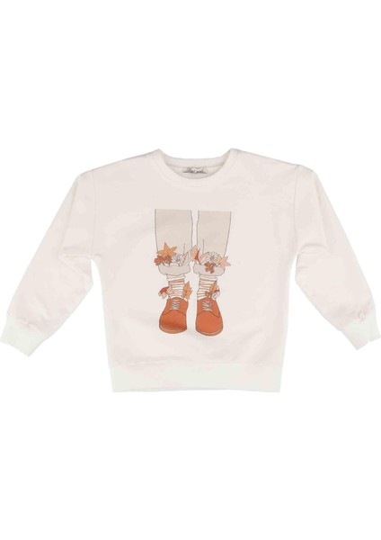 Kız Çocuk Baskılı Sweatshırt fiyatları