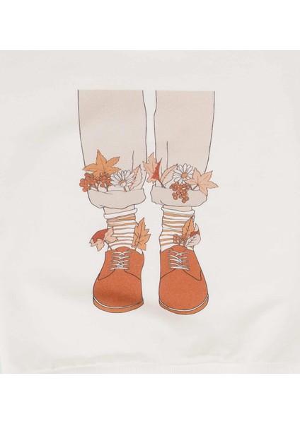 Kız Çocuk Baskılı Sweatshırt fırsatları