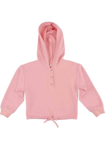 Kız Çocuk Önü Düğmeli Sweatshırt BB22KK12069 indirimleri