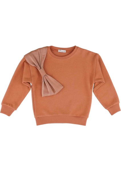 Kız Çocuk Fiyonk Detaylı Sweatshırt fiyatları
