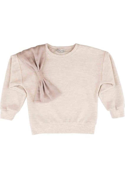 Kız Çocuk Fiyonk Detaylı Sweatshırt fiyatları