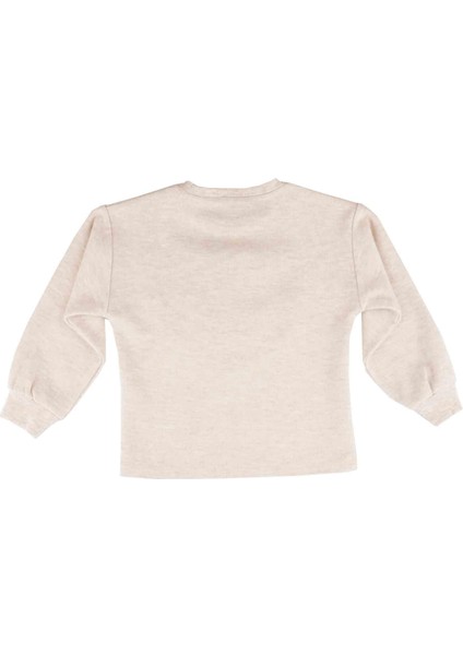 Kız Çocuk Baskılı Sweatshırt BB22KK12018 modelleri