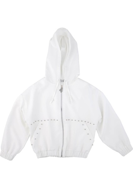 Kız Çocuk Kapüşonlu Taşlı Sweatshırt BK23YK14245 fiyatları