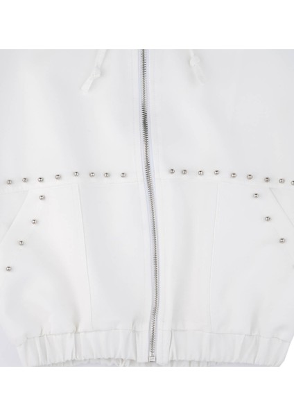 Kız Çocuk Kapüşonlu Taşlı Sweatshırt BK23YK14245 fırsatları