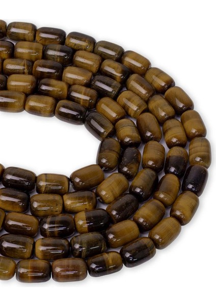 12X8 mm Kaplan Gözü Taşı Dizi