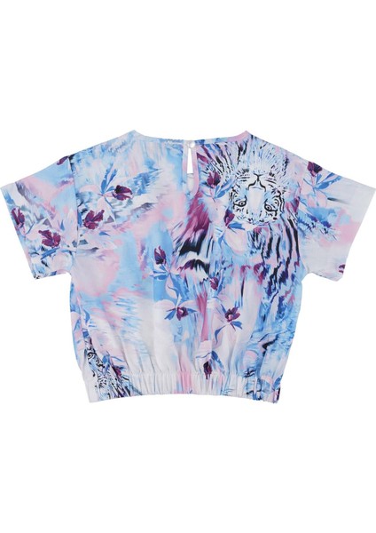 Kız Çocuk Desenli Bluz modelleri