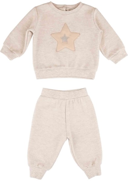Kız Bebek Yıldız Baskılı Takım