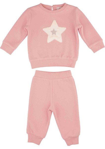 Kız Bebek Yıldız Baskılı Takım fırsatları