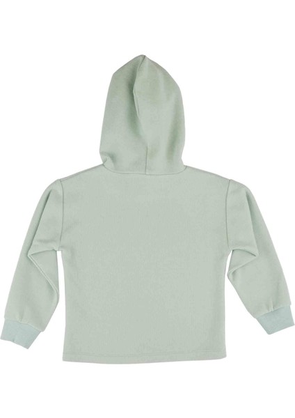 Kız Çocuk Baskılı Kapüşonlu Sweatshırt BB22KK12029 modelleri