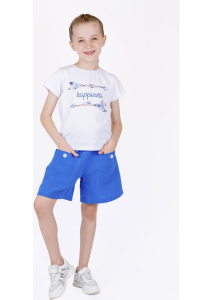 Kız Çocuk Baskılı Bluz BK23YK14150